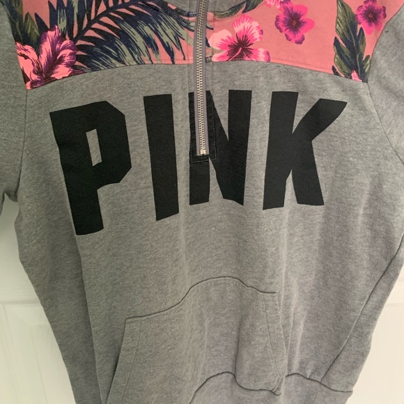 PINK 1/4 zip - Picture 1 of 4
